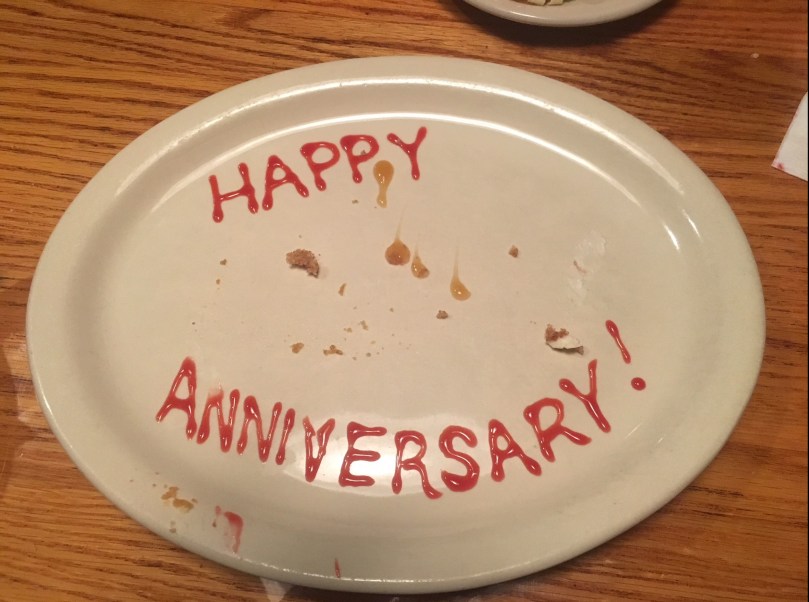 Anniversary Plate